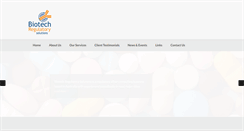 Desktop Screenshot of biotechregulatory.com.au